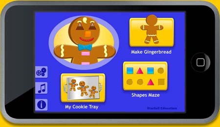Starfall Gingerbread now an App!