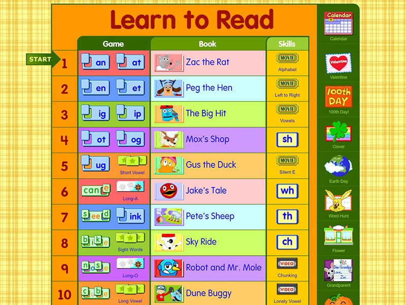 
Learn to Read

